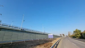 Teste de rezistență la pasajul intermodal de pe Calea Borșului-15 Foto: CJ Bihor