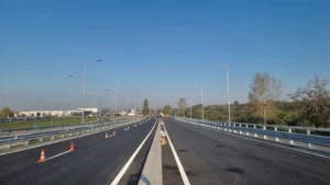 Teste de rezistență la pasajul intermodal de pe Calea Borșului-16 Foto: CJ Bihor