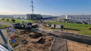 Teste de rezistență la pasajul intermodal de pe Calea Borșului-21 Foto: CJ Bihor