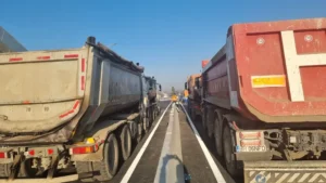 Teste de rezistență la pasajul intermodal de pe Calea Borșului-28 Foto: CJ Bihor