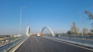 Teste de rezistență la pasajul intermodal de pe Calea Borșului-37 Foto: CJ Bihor