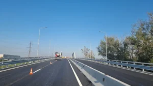 Teste de rezistență la pasajul intermodal de pe Calea Borșului-38 Foto: CJ Bihor