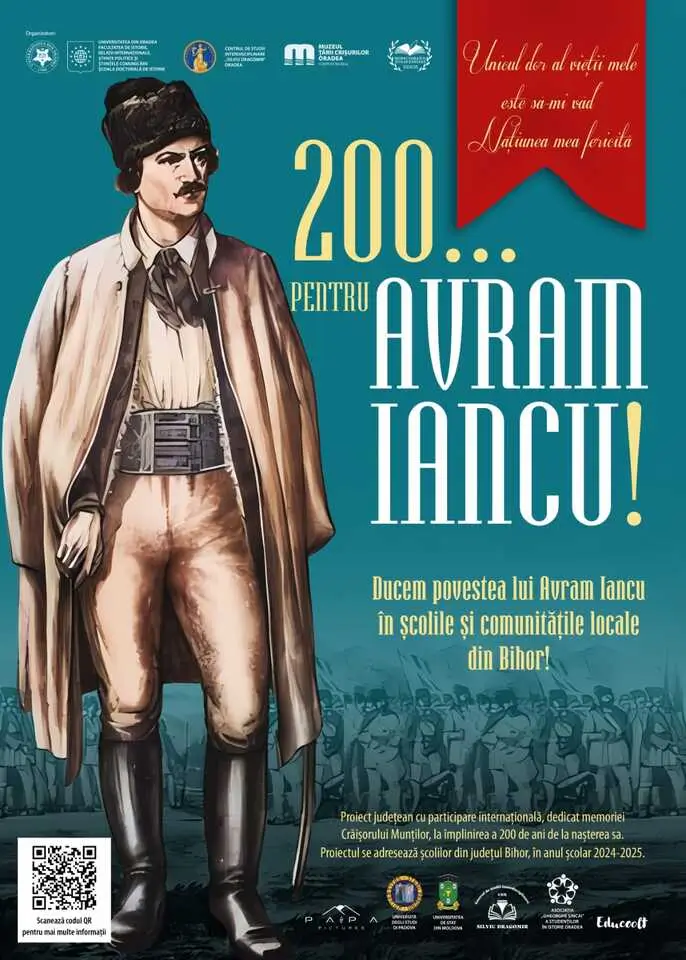 Un nou proiect al Universității din Oradea: „200…  pentru Avram Iancu”