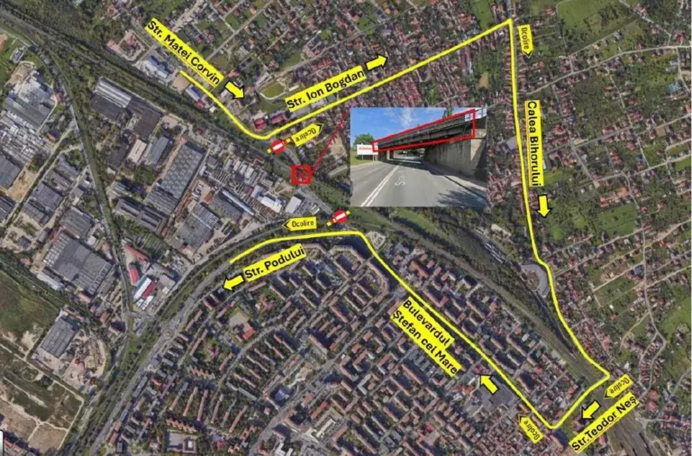 Noi restricții de circulație în Oradea