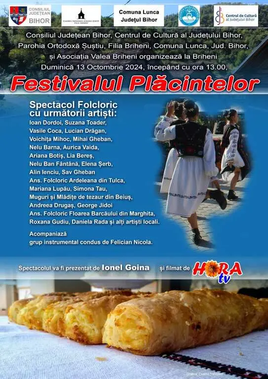 „La plăcinte înainte!” Festivalul plăcintelor de la Briheni revine în forță cu ediția a VII-a