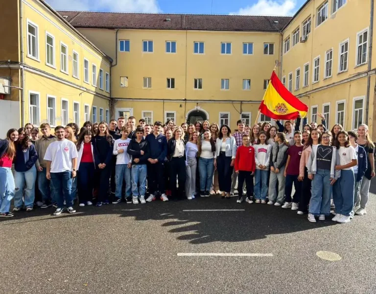 Ziua Naţională a Spaniei și Ziua Hispanității, sărbătorite la Colegiul Național „Iosif Vulcan”