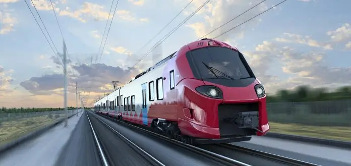 Prima cursă a noului tren electric, pe ruta București-Brașov