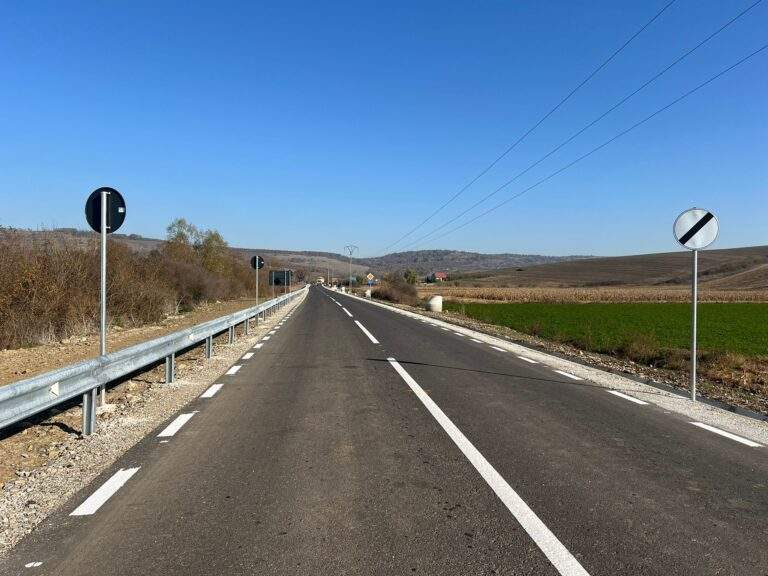 Drum județean modernizat între Bihor și Sălaj
