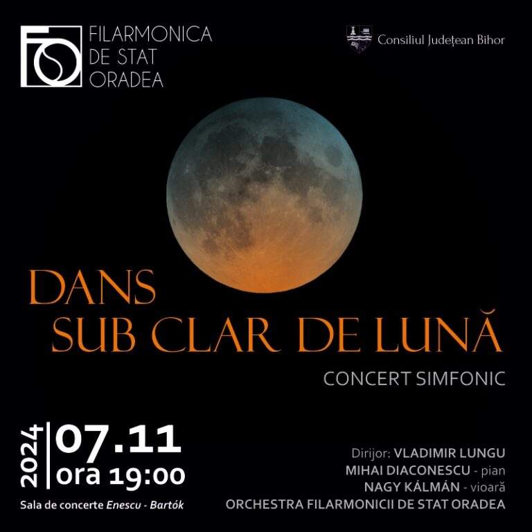 „Dans sub clar de lună”, prezentat la Filarmonica de Stat Oradea