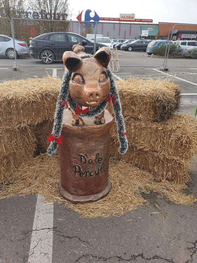 Recorduri mondiale la Festivalul „D’ale porcului”