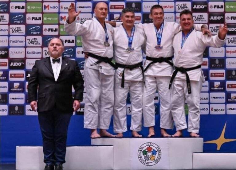 Doi orădeni au obținut medalii de bronz la Mondialele de Judo Veterani din Las Vegas