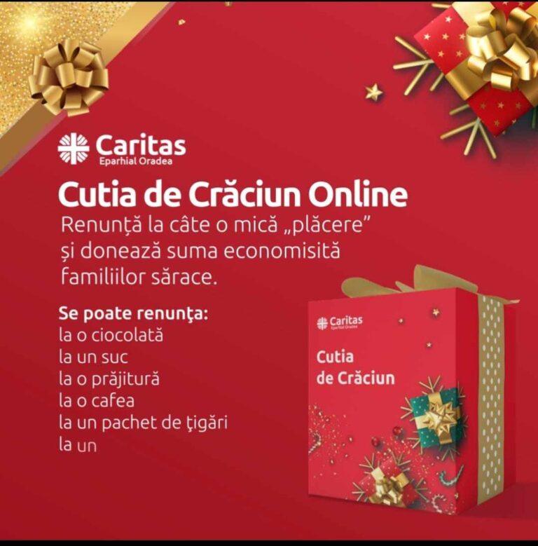 „Cutia de Crăciun”, o rază de speranță pentru cei aflați în nevoie