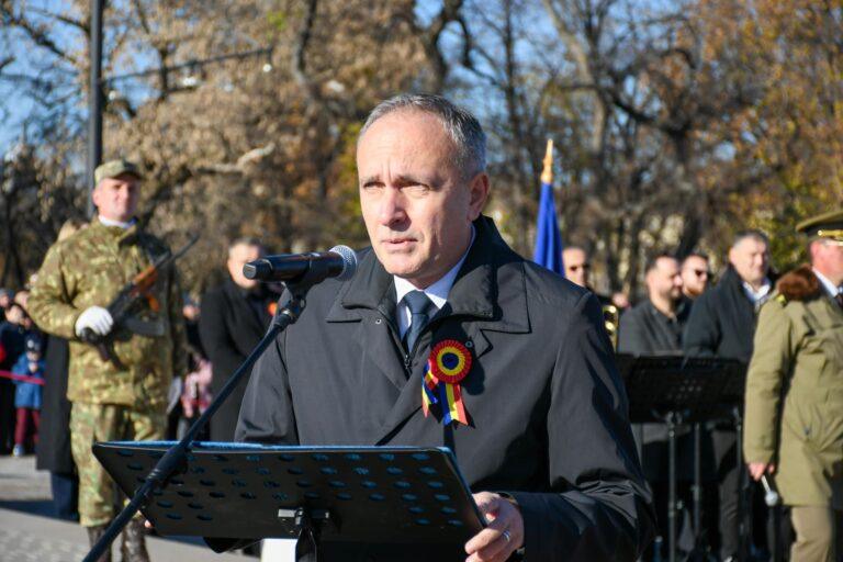 Mesajul prefectului de Bihor, Marcel Dragoș, de Ziua Națională a României