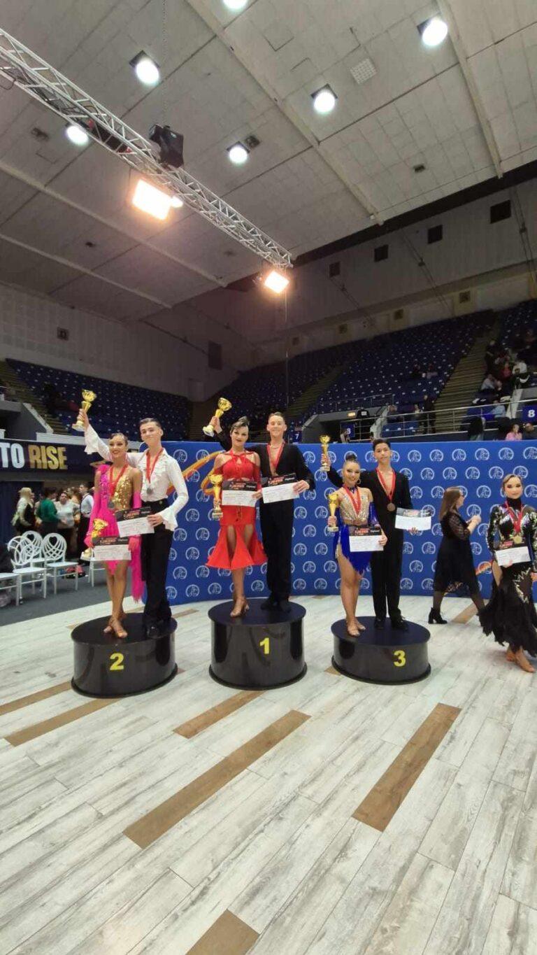 Doi orădeni sunt dubli campioni naționali la dans sportiv