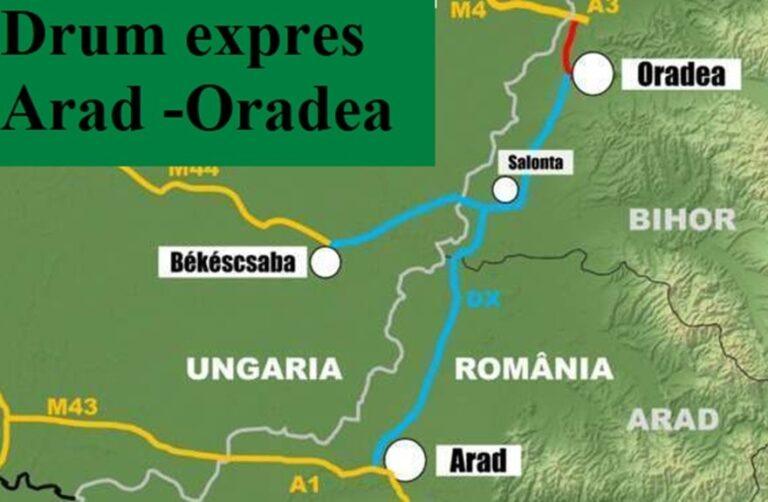 Lotul 3 al Drumului Expres Oradea-Arad are constructor. Contract de peste 2,97 miliarde de lei atribuit