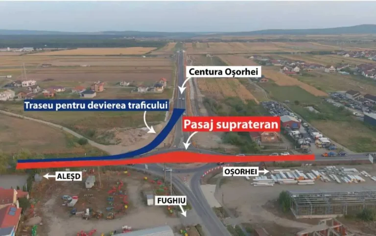 Încep lucrările la pasajul suprateran de la ieșirea din Oșorhei
