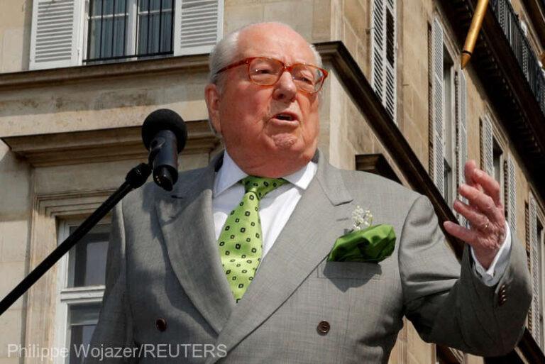 Liderul istoric al extremei drepte franceze, Jean-Marie Le Pen, a murit (AFP)