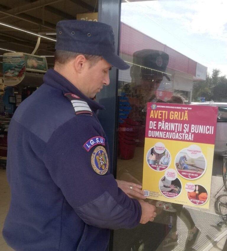 Bunicuță salvată de pompieri în Oradea