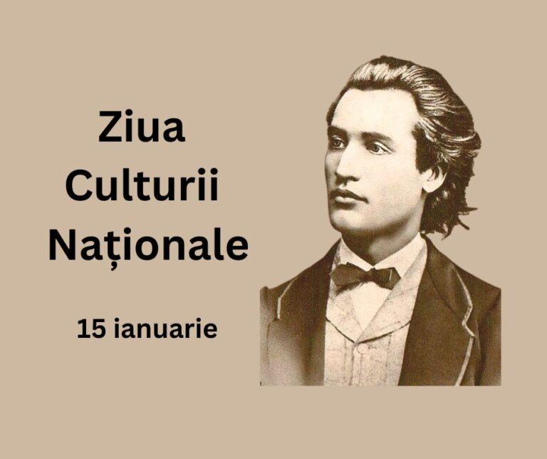 Ziua Culturii Naționale , sărbătorită pe 15 ianuarie 2025 și la Oradea