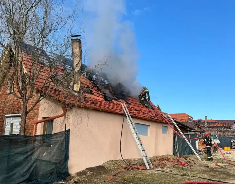 Incendii în Oradea și Săldăbagiu de Munte, din cauza coșurilor de fum