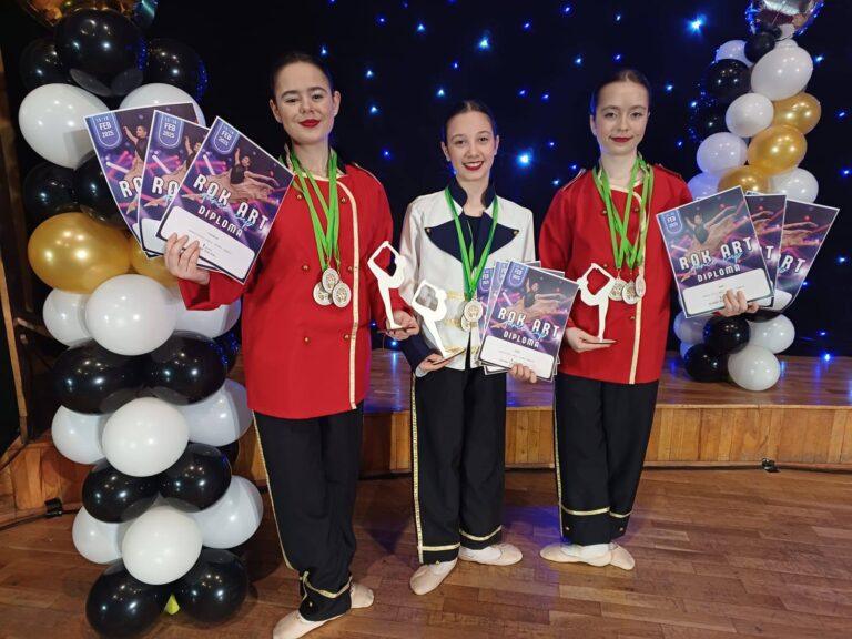 Balerinele de la Școala „Anette Classic”, pe podium la „Dance Rok Art Cup”