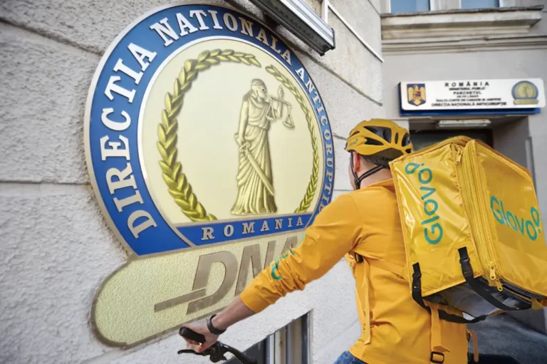 DNA anchetează pentru corupţie un angajat al Glovo