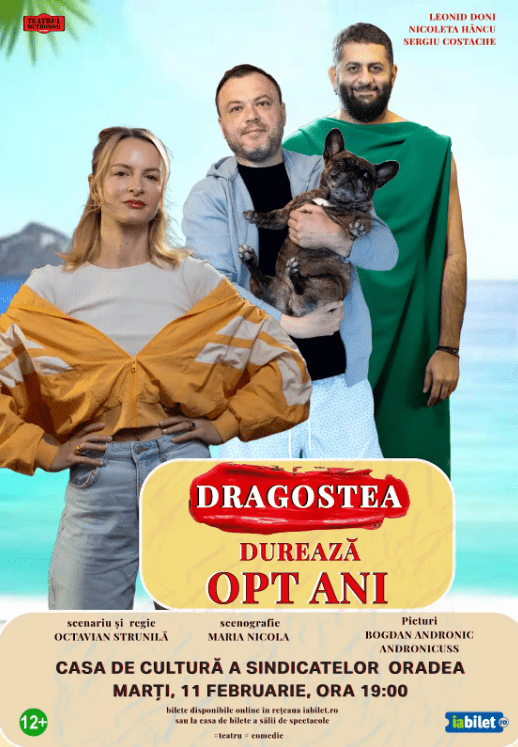 Spectacol de comedie pe scena Casei de Cultură a Sindicatelor din Oradea