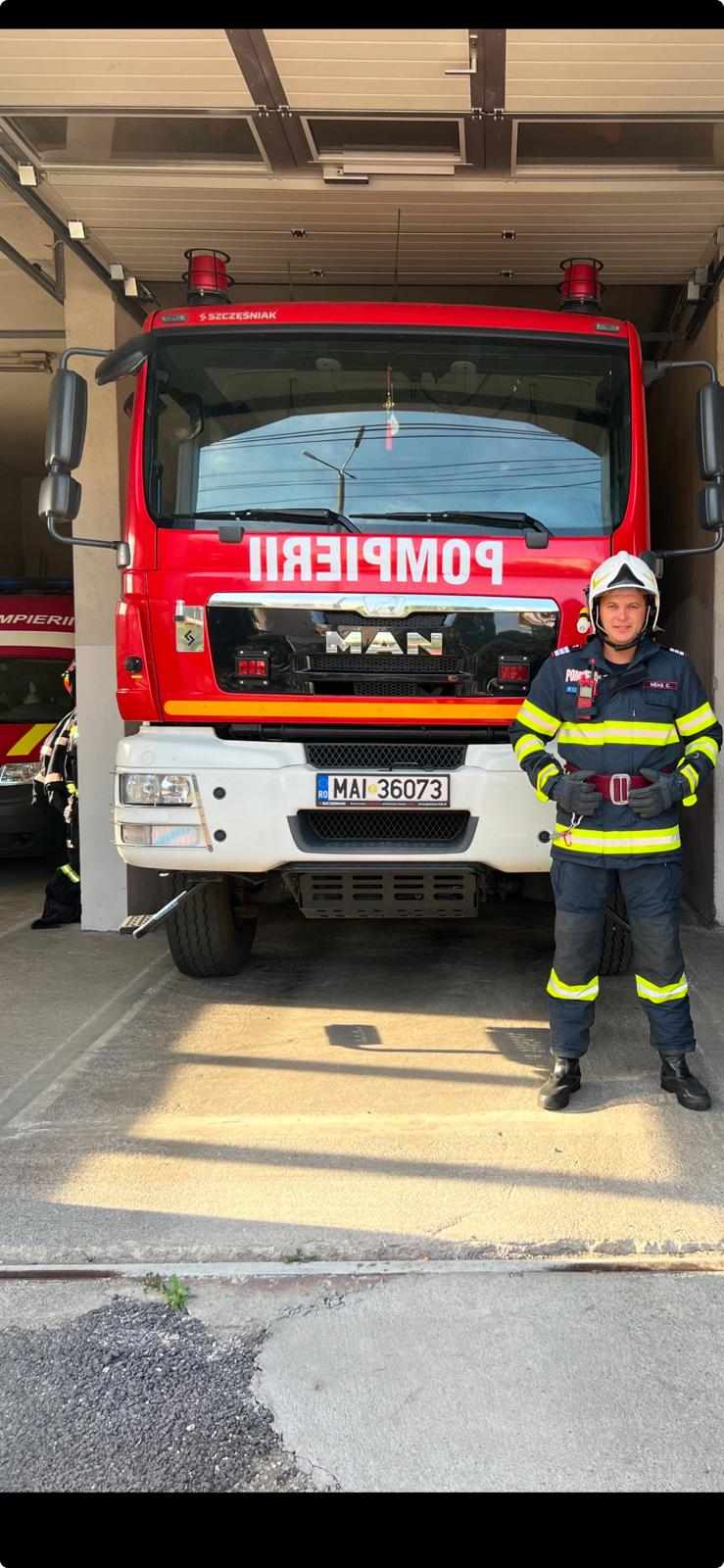 Eroul de lângă noi. Copil salvat de un pompier aflat în timpul liber, în stațiunea Arieșeni