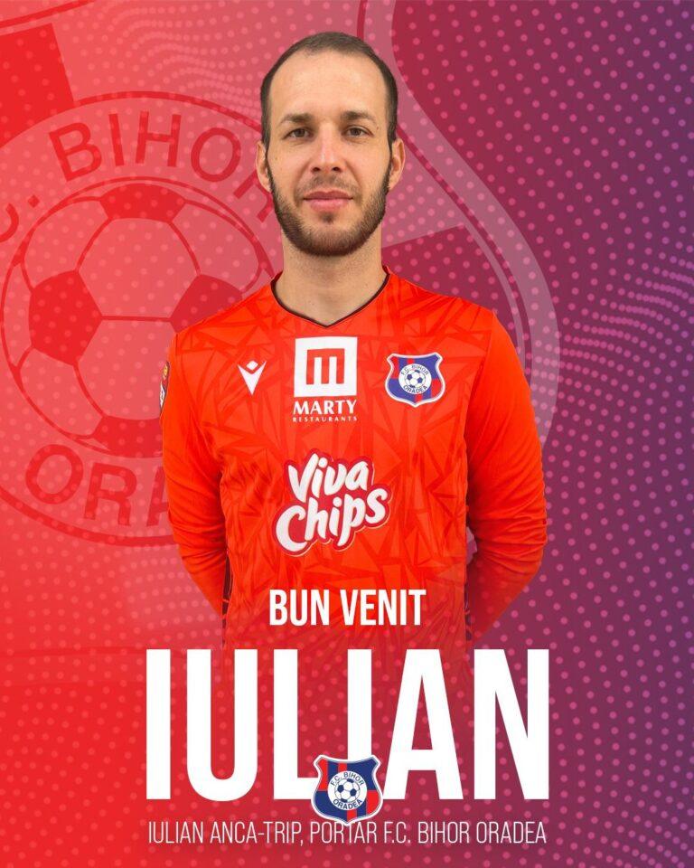 Portarul Iulian Anca Trip se alătură echipei FC Bihor