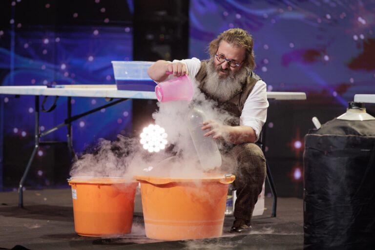 Actorul orădean Șerban Borda, pe scena de la „Românii au talent”