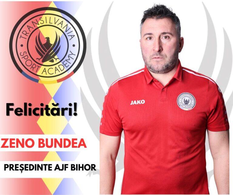 Zeno Bundea, noul președinte al Asociației Județene de Fotbal Bihor