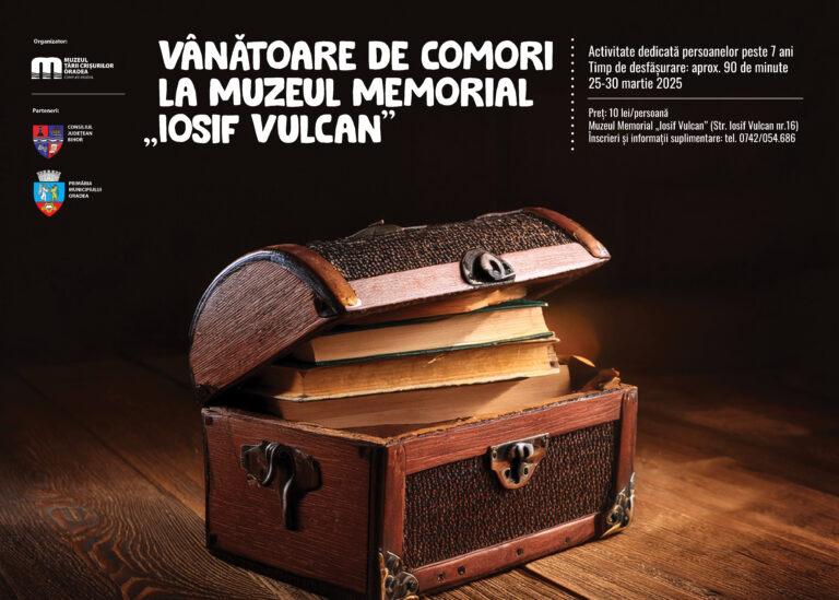Vânătoare de comori, la Muzeul Memorial „Iosif Vulcan”