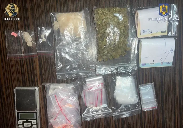 Aproape două tone de droguri, indisponibilizate de polițiști și procurori