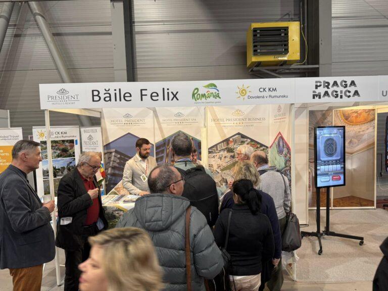 Băile Felix și Băile 1 Mai, promovate la Târgul de Turism de la Praga