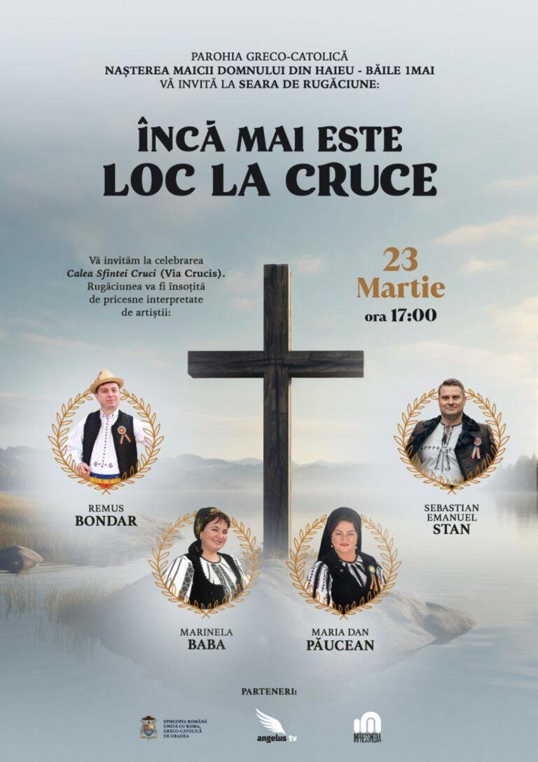 Seară de rugăciune și pricesne la Parohia Greco-Catolică „Nașterea Maicii Domnului” din 1 Mai