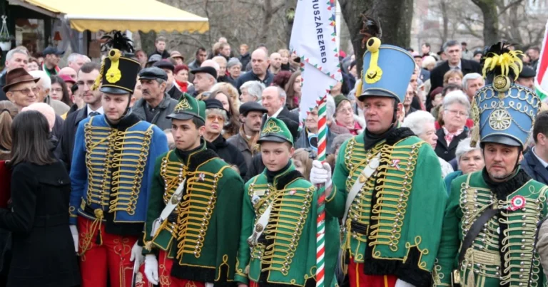 Ziua maghiarilor. Comunitatea maghiară din Oradea celebrează începutul Revoluției de la 1848