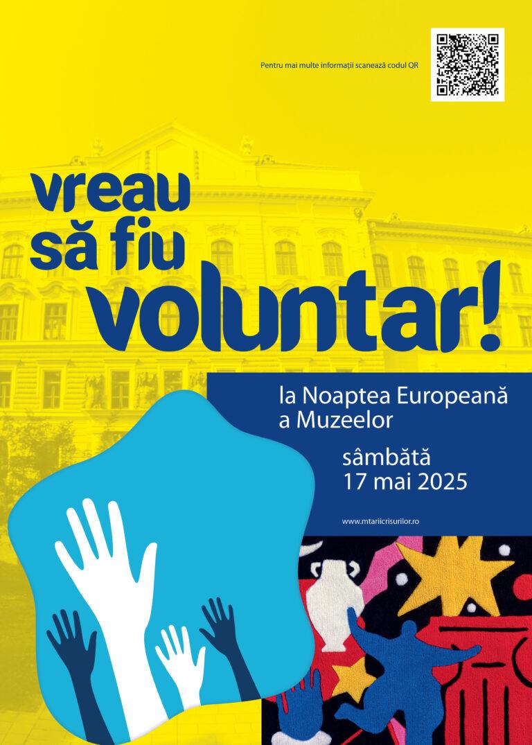 Muzeul Țării Crișurilor caută voluntari pentru Noaptea Europeană a Muzeelor