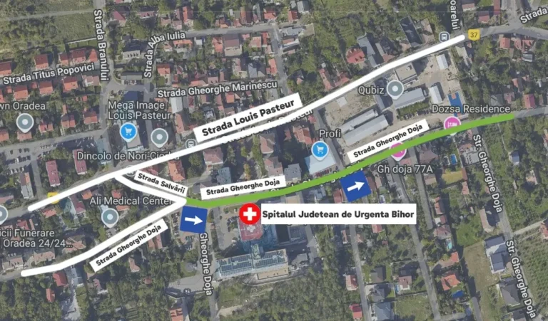 Circulația pe strada Gheorghe Doja revine la normal