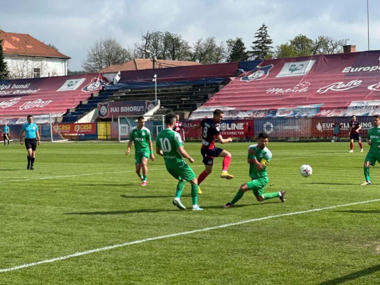 Victorie a FC Bihor cu CSC Dumbrăviţa. Orădenii s-au distanțat cu 10 puncte față de timișoreni