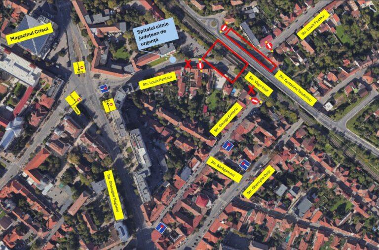 Restricții de circulație în Piața Unirii cu ocazia concertului Loredanei