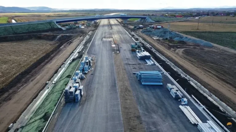 Autostrada Transilvania: Contract record de 6,62 miliarde lei pentru tronsonul Poarta Sălajului – Nușfalău, atribuit unei asocieri de firme turcești​