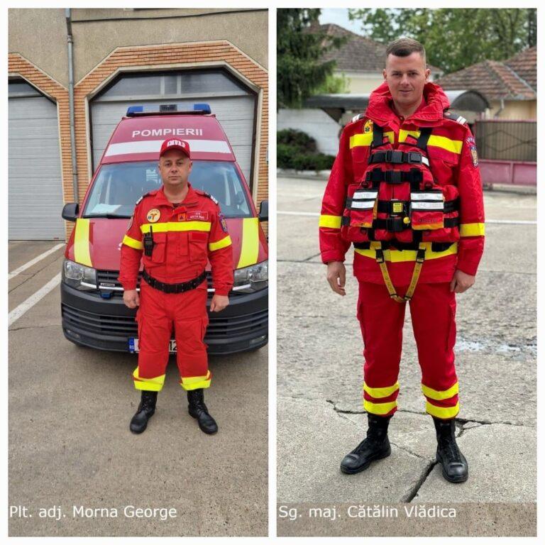 Doi pompieri bihoreni, eroi în timpul liber. Vieți salvate de aceștia în ultimele zile