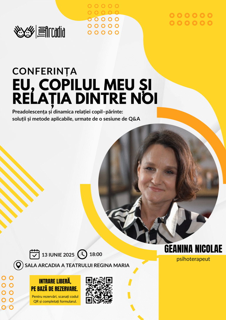 Conferință: „Eu, copilul meu și relația dintre noi”
