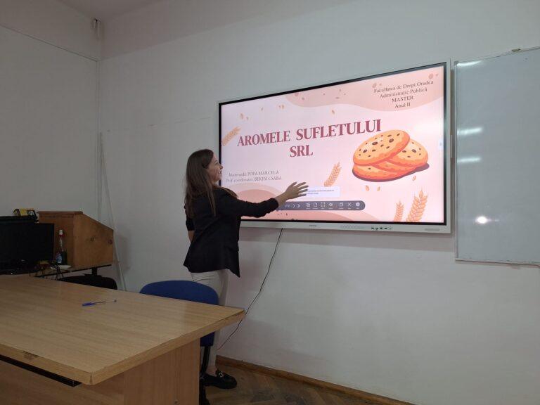 Exercițiu inedit la Universitatea din Oradea. Viitorii profesioniști construiesc economia solidară
