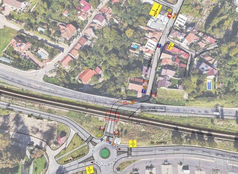 Restricții temporare de circulație pe strada Piatra Craiului din Oradea. Vezi în ce perioadă!