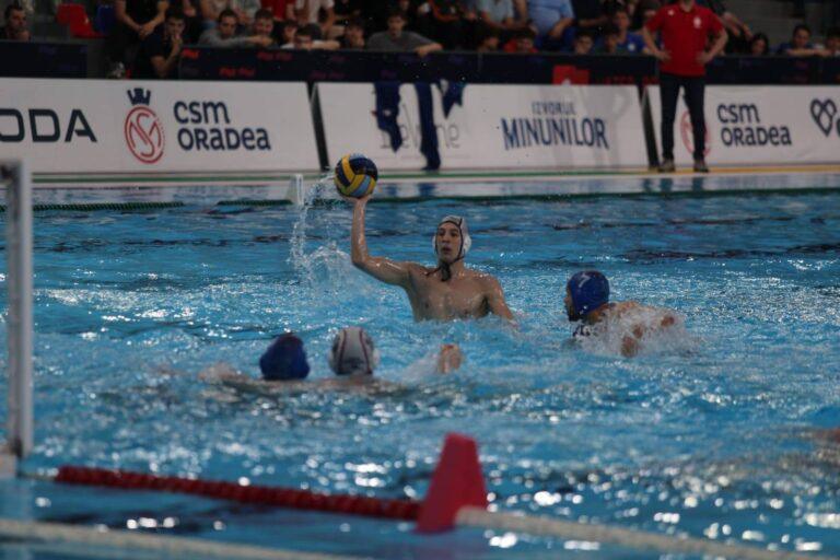 CSM Oradea a restabilit egalitatea în finala Superligii Naționale de polo pe apă