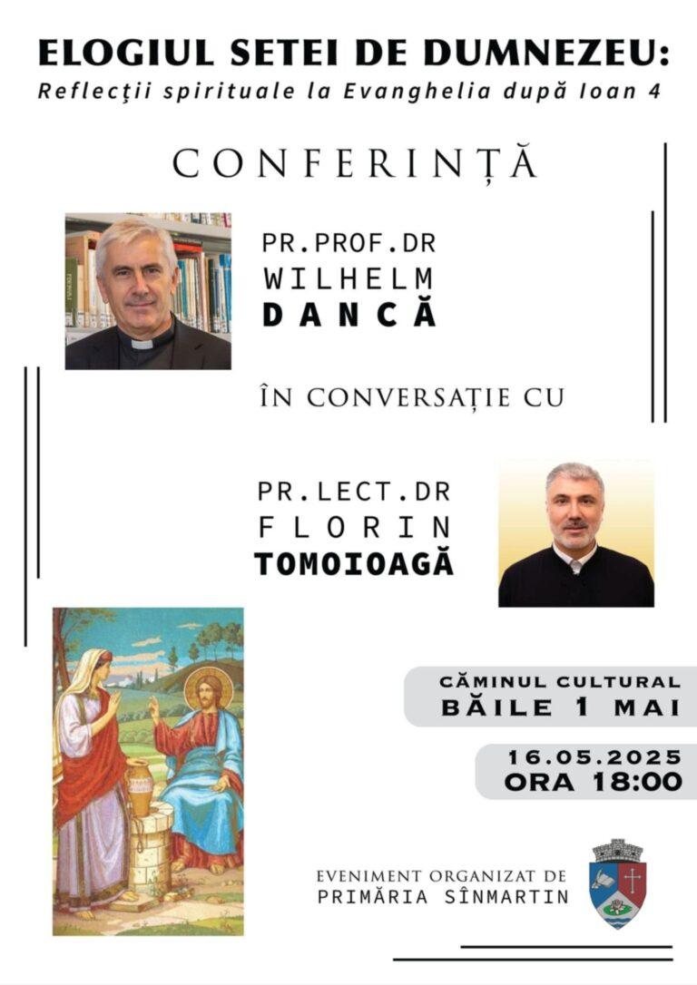 De la fântâna lui Iacob la inima credinciosului. Căutătorii de sens sunt așteptați la Băile 1 Mai, la un eveniment telogic de excepție