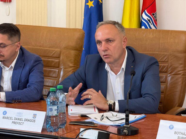 Prefectul Marcel Daniel Dragoș mobilizează instituțiile din județul Bihor pentru accelerarea investițiilor europene