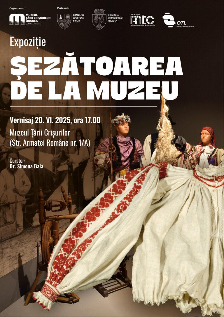 Cămăși tradiționale rare, expuse la Muzeul Țării Crișurilor din Oradea, de Ziua Internațională a Iei