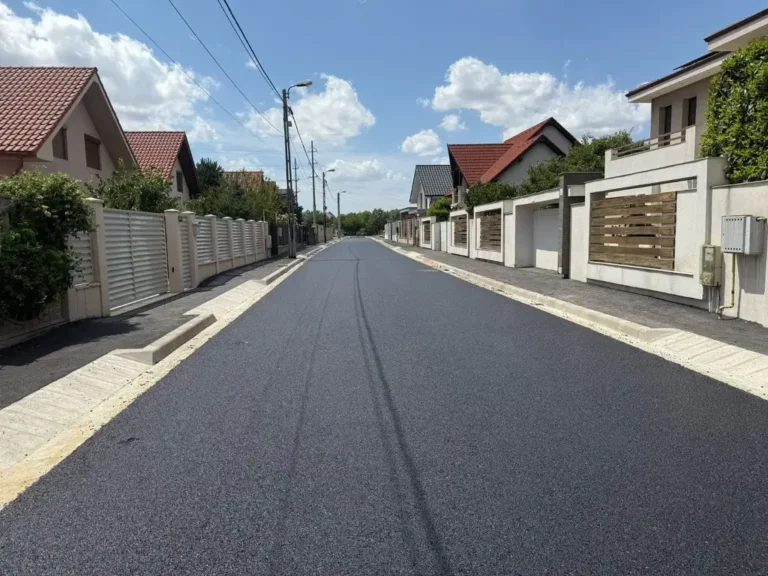 Strada Apateului din Oradea, asfaltată complet